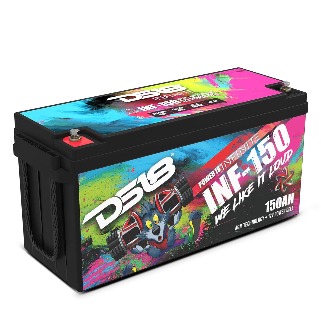 DS18 Infinite 150Ah AGM 12V car audio battery