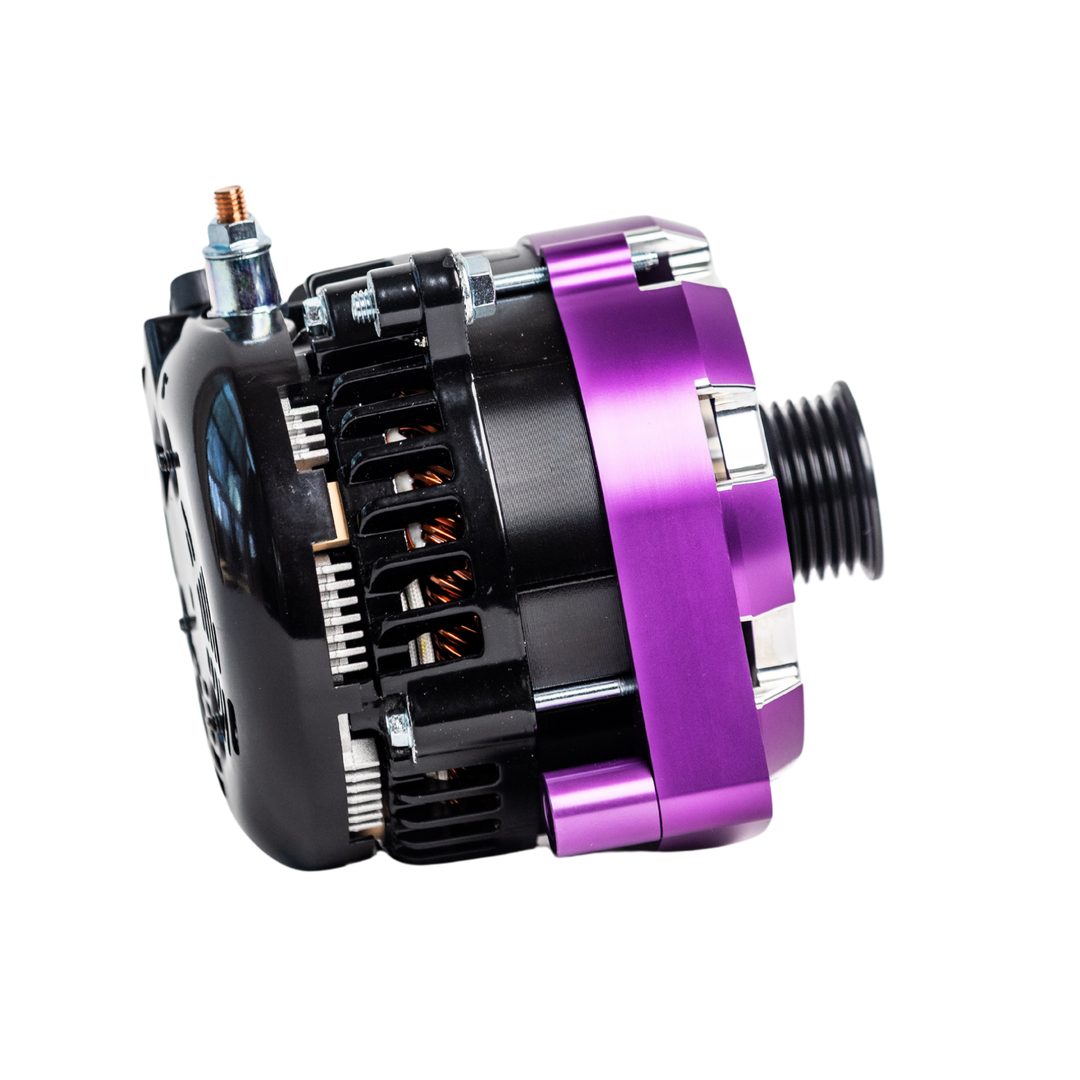1996-2024 GM Billet High Output Alternator (Violet)