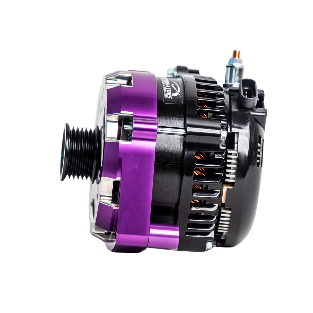 1996-2024 GM Billet High Output Alternator (Violet)