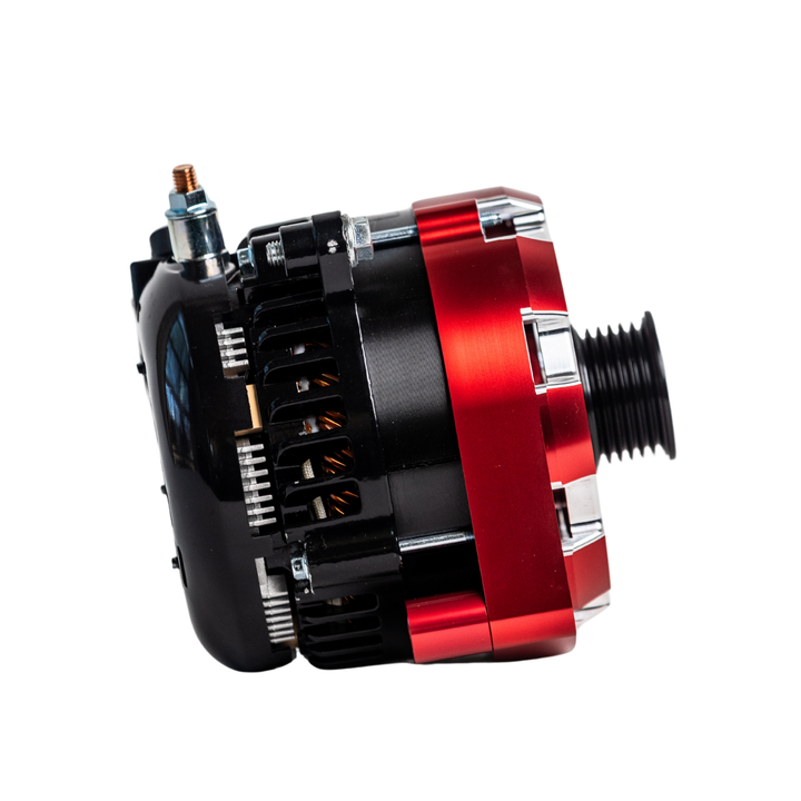 1996-2024 GM Billet High Output Alternator (Red)