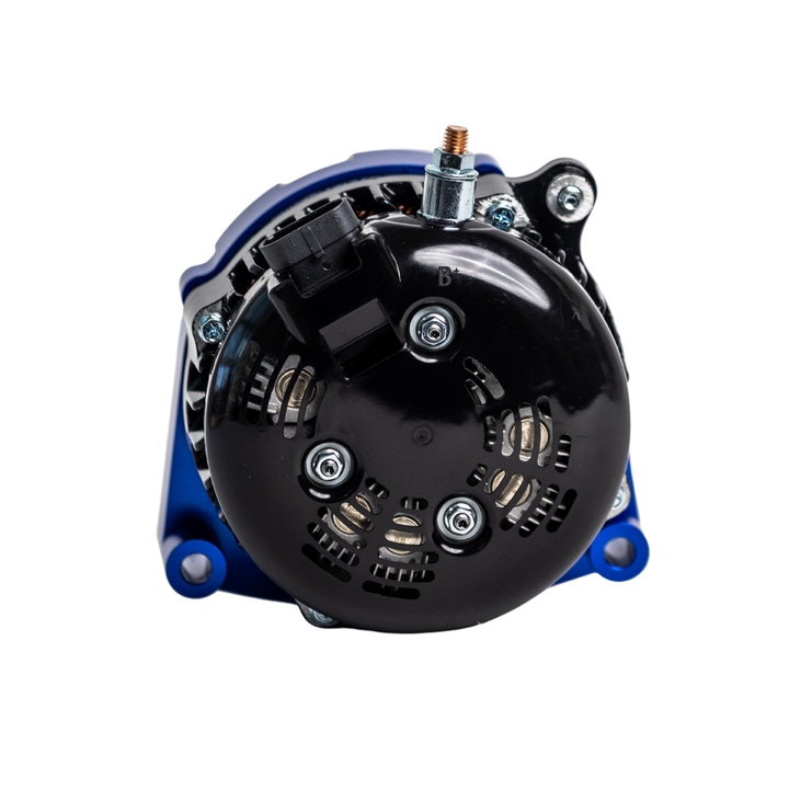 1996-2024 GM Billet High Output Alternator (Blue)