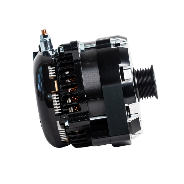 1996-2024 GM Billet High Output Alternator (Black)