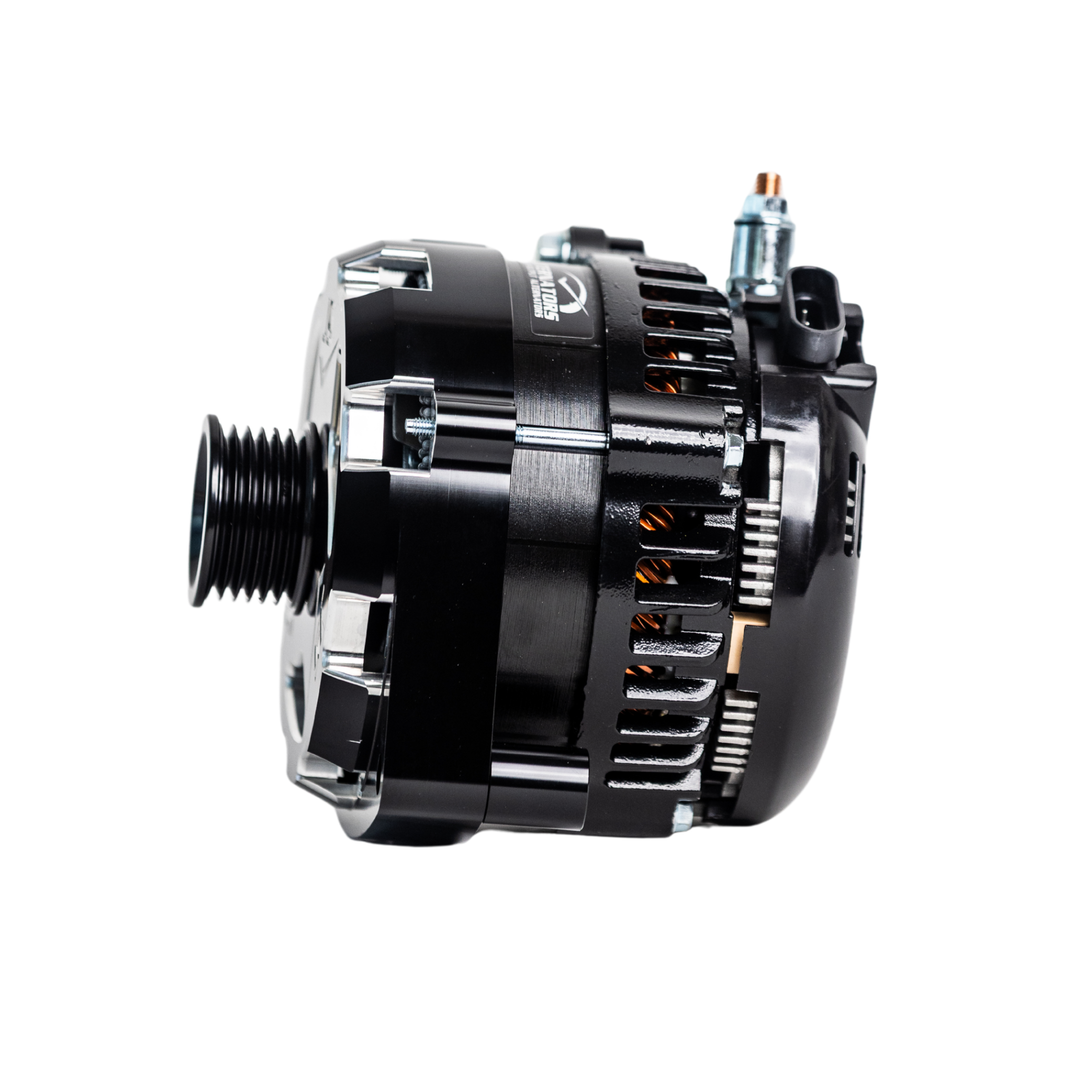 1996-2024 GM Billet High Output Alternator (Black)