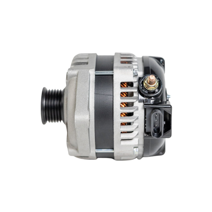 1969-1974 GMC C15 Suburban V8 5.7L 12si high output alternator - 6-rib serpentine pulley, left side