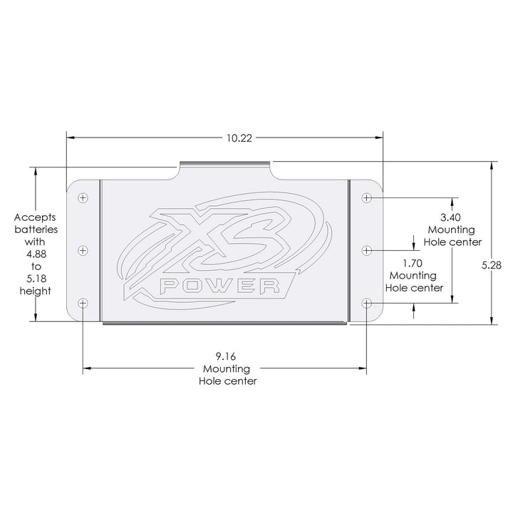 XS Power 510 - 375 Side Mount