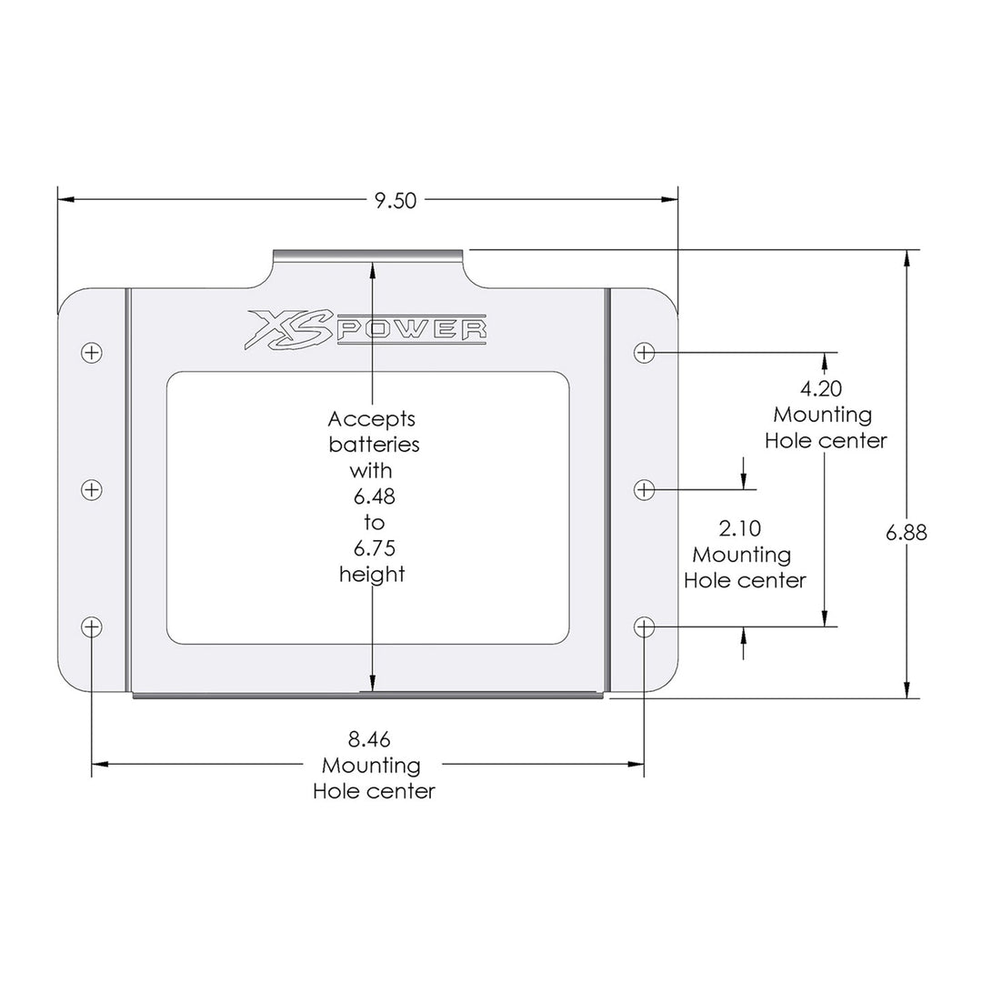 XS Power 511 - 680 Side Mount