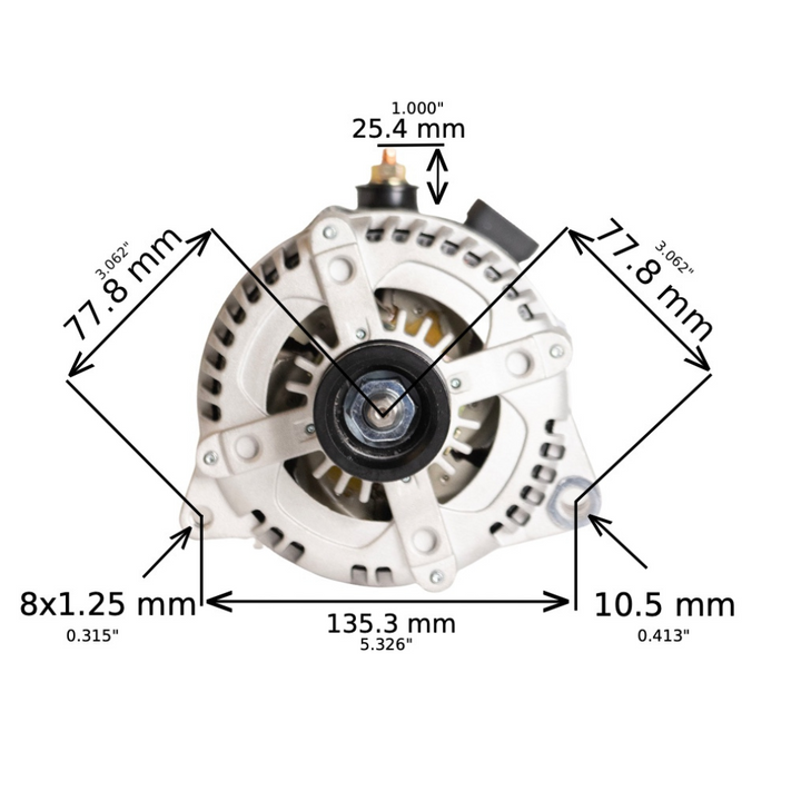 1992-gmc-k2500-6-5l-250-320amp-high-output-alternator