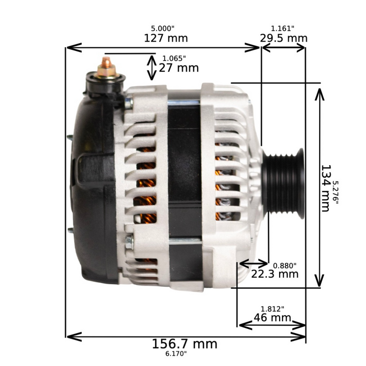1992-gmc-k2500-6-5l-250-320amp-high-output-alternator