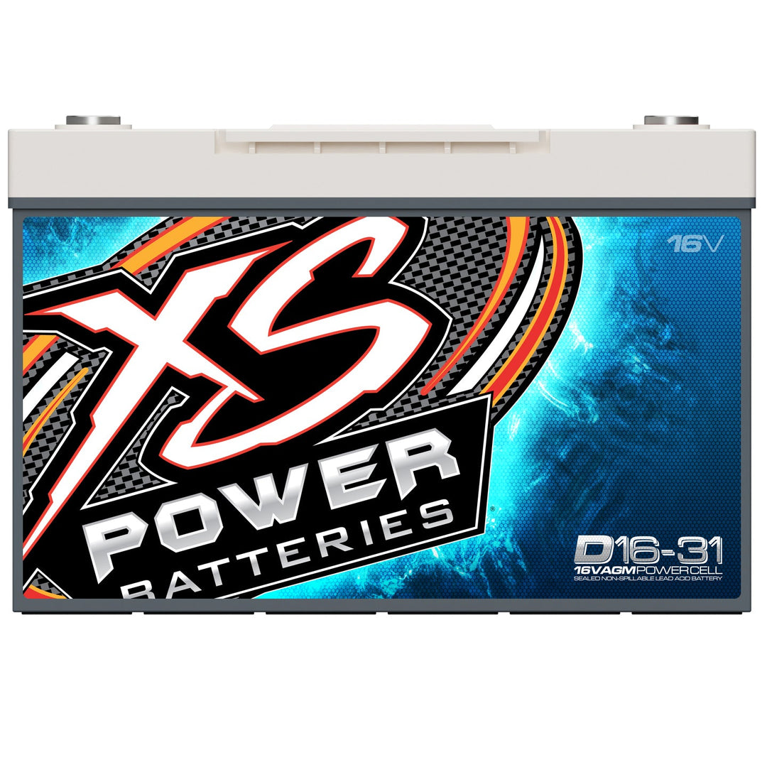 XS Power D16-31 Group 31 16V AGM Car Audio Battery