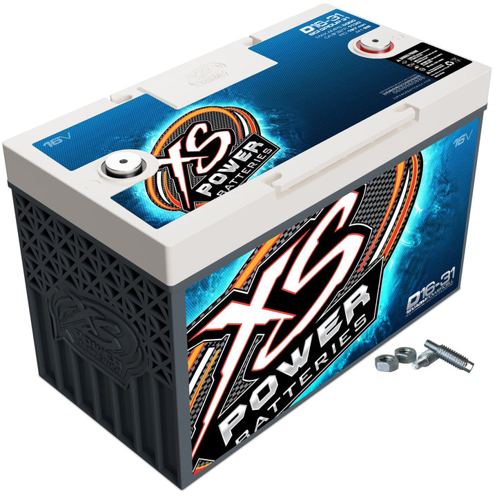 XS Power D16-31 Group 31 16V AGM Car Audio Battery