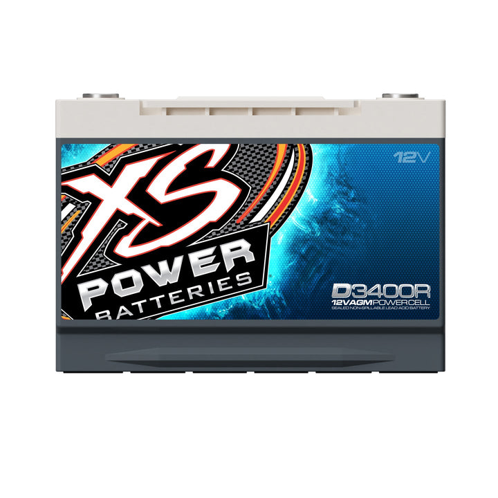 XS Power D3400R Group 34R 12V AGM Car Audio Battery