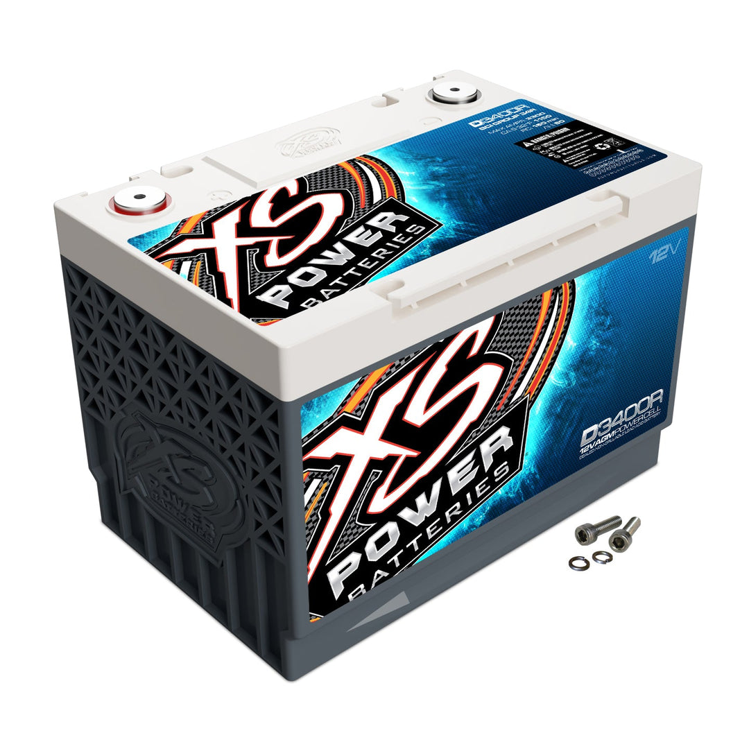 XS Power D3400R Group 34R 12V AGM Car Audio Battery