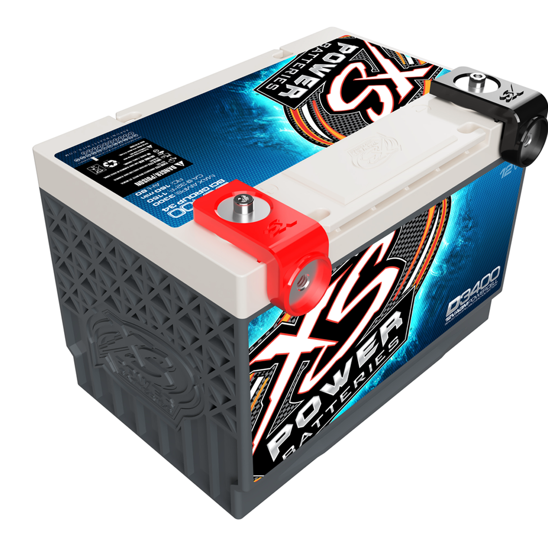 XS Power D3478 Group 34 12V AGM Car Audio Battery