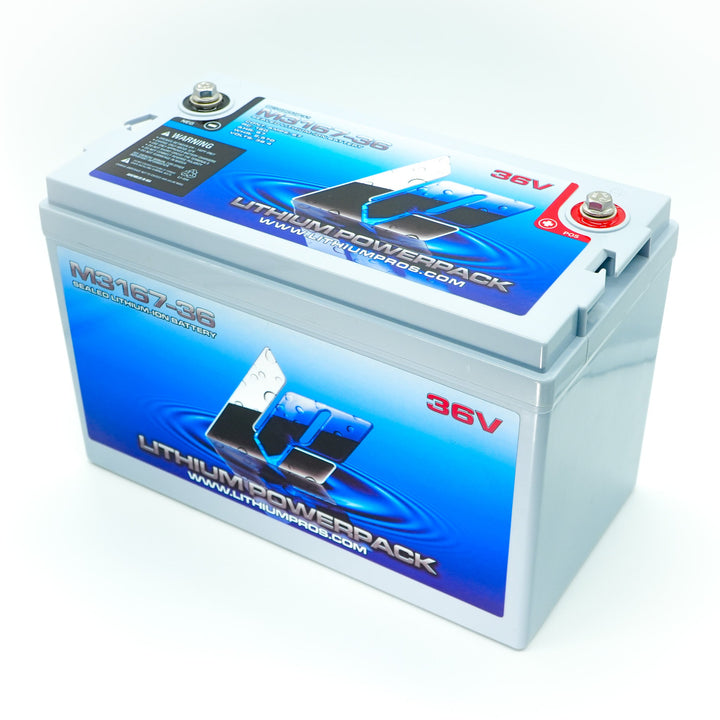 Lithium Pros M3167-36 38.4V 67Ah LiFePO4 Lithium Trolling Motor Battery – JS Alternators