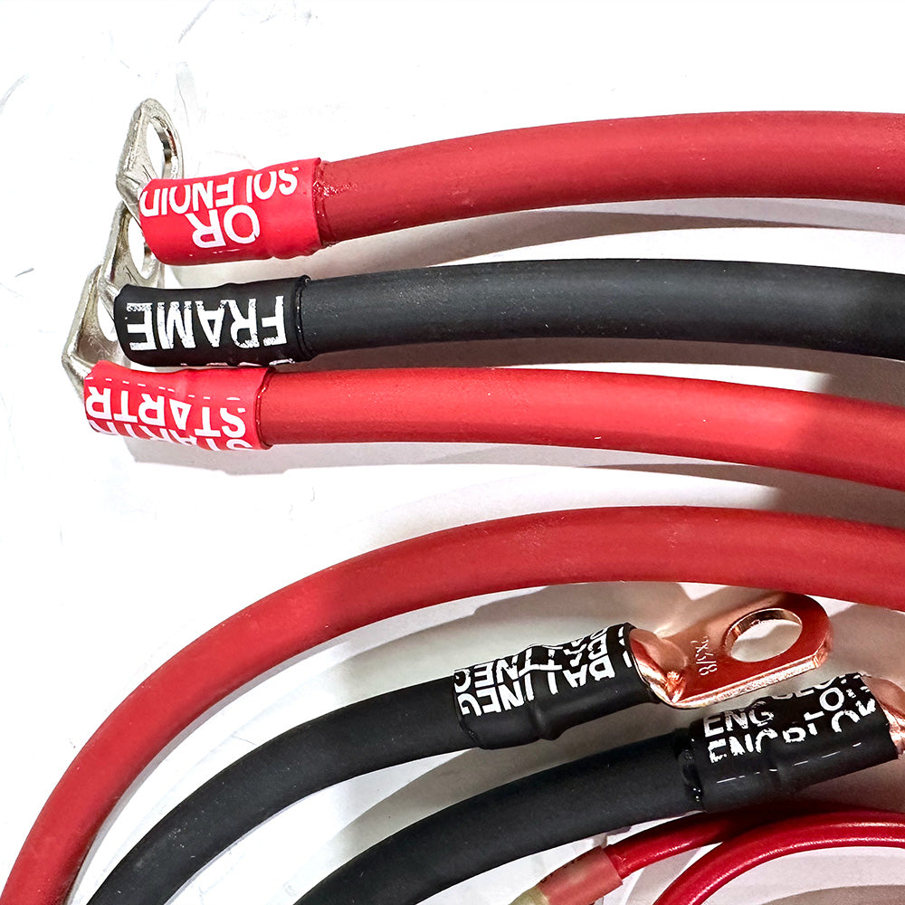 Ford Bronco - Gen 4 Battery Cable Kit (1987-1996)