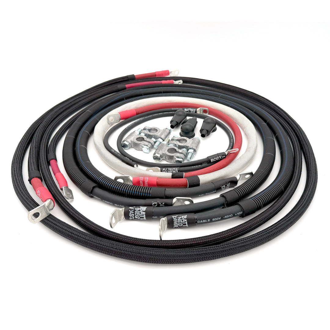Ford Powerstroke 6.7 Diesel - F250/F350 Battery Cable Kit (2011-2016)