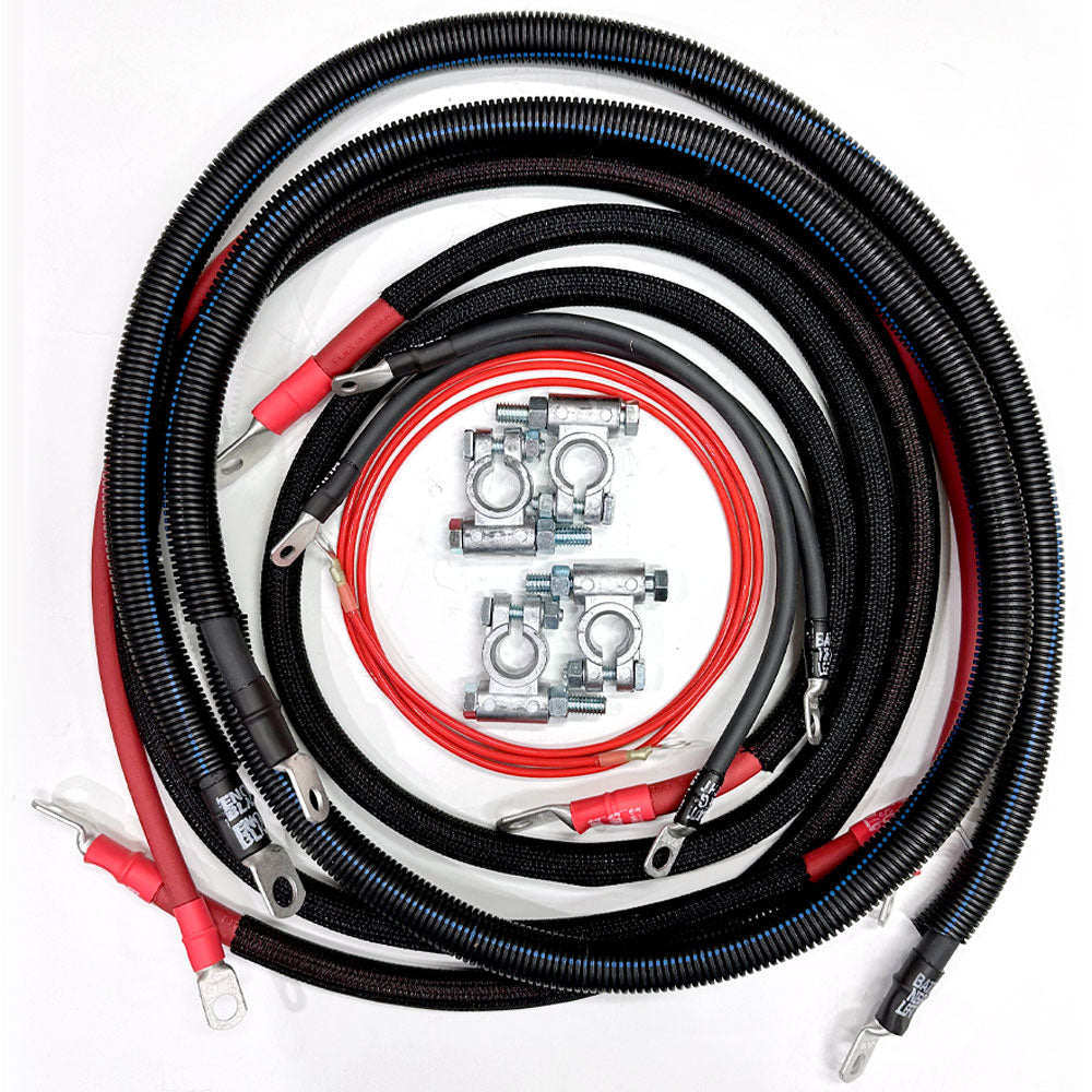 Ford Powerstroke 6.7 Diesel - F250/F350 Battery Cable Kit (2017-2021)