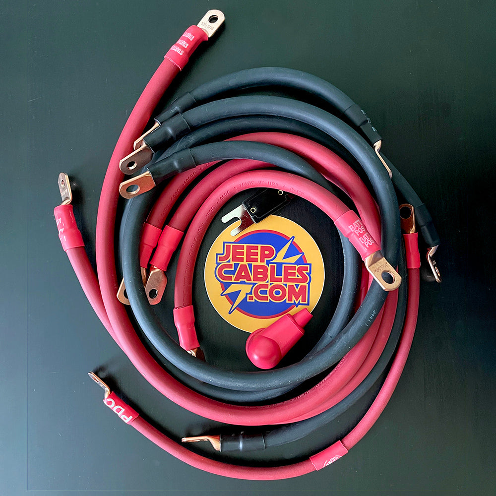 Dodge Ram 1500 Big 7 Battery Cable Kit (2002-2009)