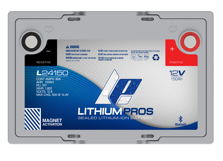 Lithium Pros L24150 12V 150Ah LiFePO4 Lithium Solar Storage Battery – JS Alternators