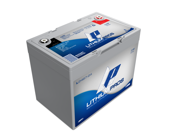 Lithium Pros L2467-24 24V 67Ah LiFePO4 Lithium Trolling Motor Battery – JS Alternators