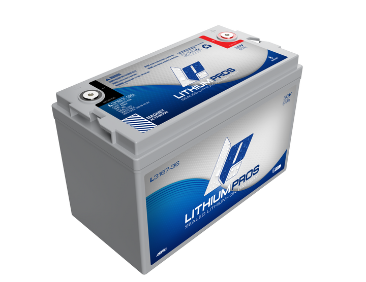 Lithium Pros L3167-36 36V 67Ah LiFePO4 Lithium Trolling Motor Battery – JS Alternators
