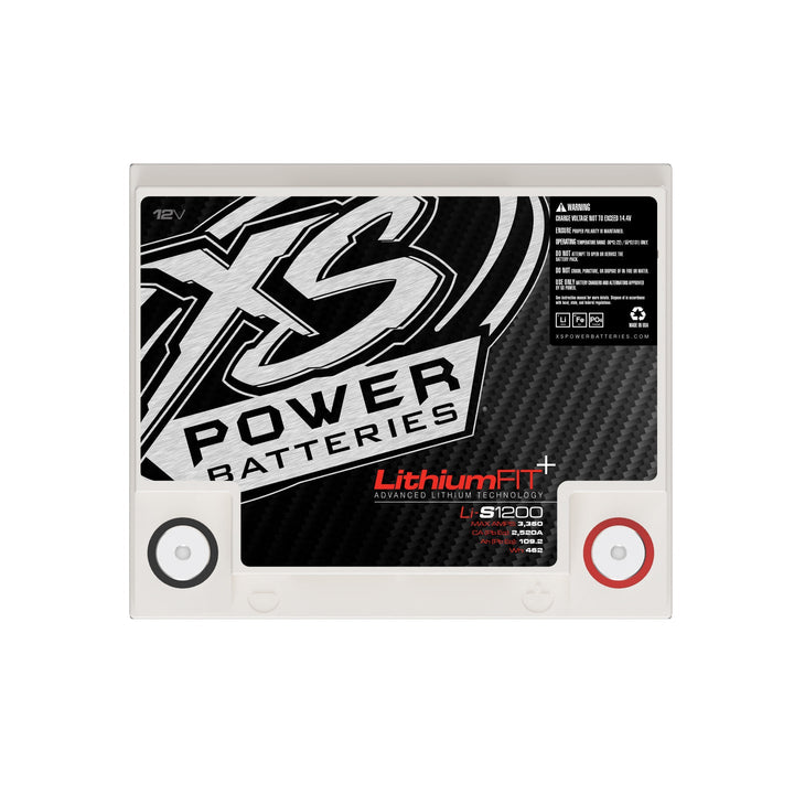 XS Power Li-S1200 12V Lithium Car Audio Battery
