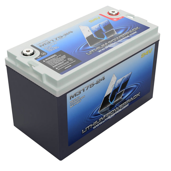 Lithium Pros M3175-24 25.6V 60Ah LiFePO4 Lithium Trolling Motor Battery – JS Alternators