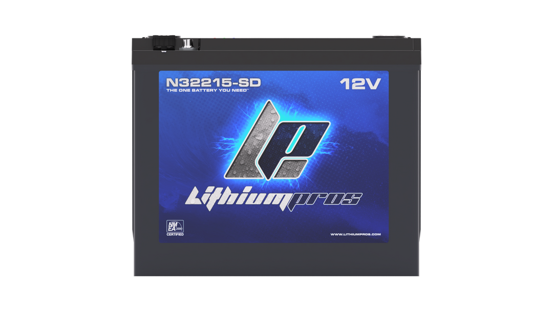 Lithium Pros N32215 12.8V 215Ah LiFePO4 Lithium Marine Starting Battery – JS Alternators