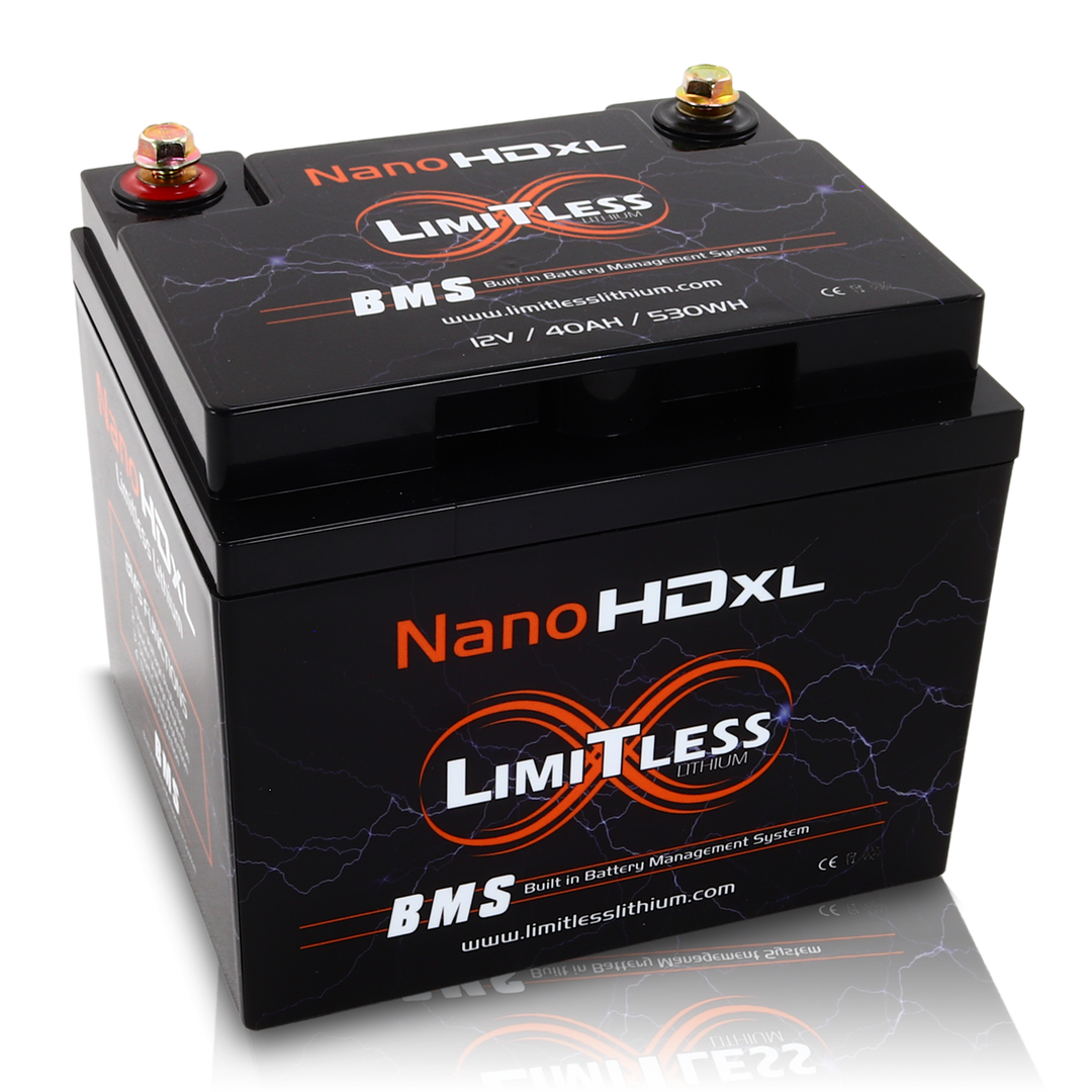 Limitless Lithium Nano-HD XL IP66 LiFePO4 Powersports Battery BCI 86 + 3.5A Maintainer (4)
