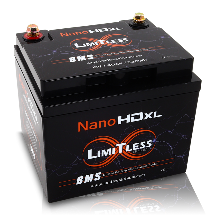 Limitless Lithium Nano-HD XL IP66 LiFePO4 Powersports Battery BCI 86 + 3.5A Maintainer (4)