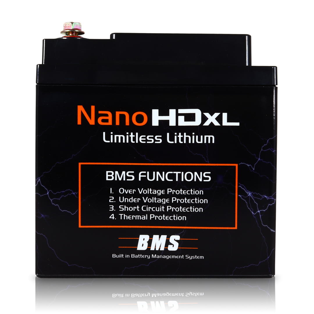 Limitless Lithium Nano-HD XL IP66 LiFePO4 Powersports Battery BCI 86 + 3.5A Maintainer (2)