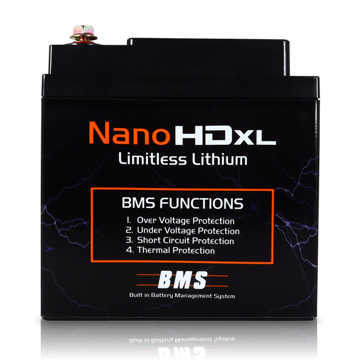 Limitless Lithium Nano-HD XL IP66 LiFePO4 Powersports Battery BCI 86 + 3.5A Maintainer (2)