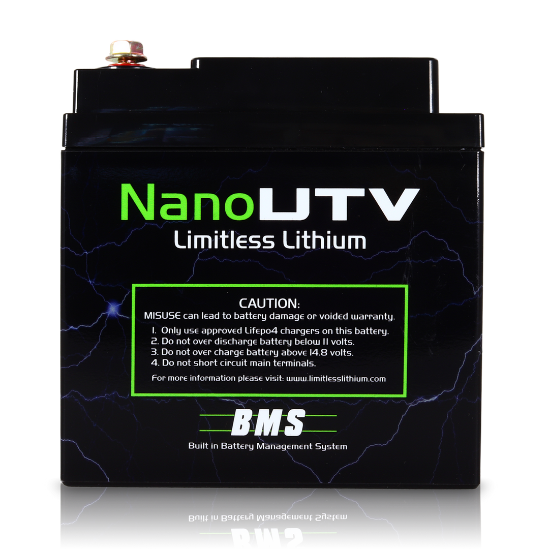 Limitless Lithium Nano UTV 40Ah IP66 LiFePO4 Powersports Battery BCI 86 + 3.5A Maintainer (4)
