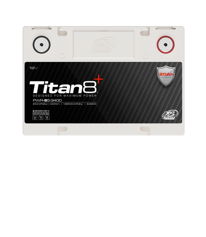XS Power PWR-S5-3400 12V Titan8 Lithium Titanate (LTO) Battery
