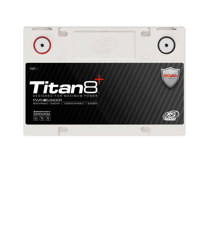 XS Power PWR-S5-3400R 12V Titan8 Lithium Titanate (LTO) Battery