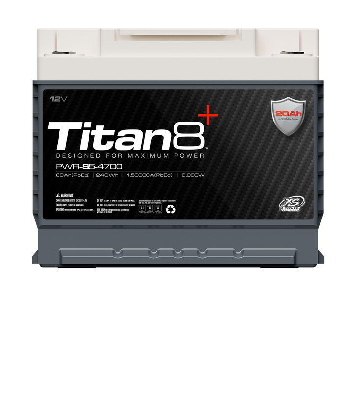 XS Power PWR-S5-4700 12V Titan8 Lithium Titanate (LTO) Battery
