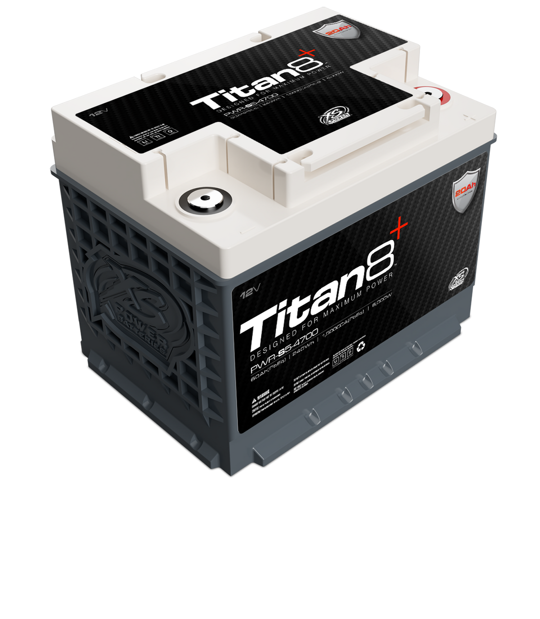 XS Power PWR-S5-4700 12V Titan8 Lithium Titanate (LTO) Battery