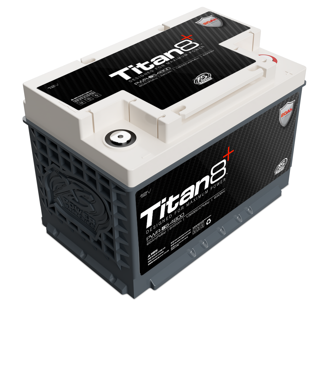 XS Power PWR-S5-4800 12V Titan8 Lithium Titanate (LTO) Battery