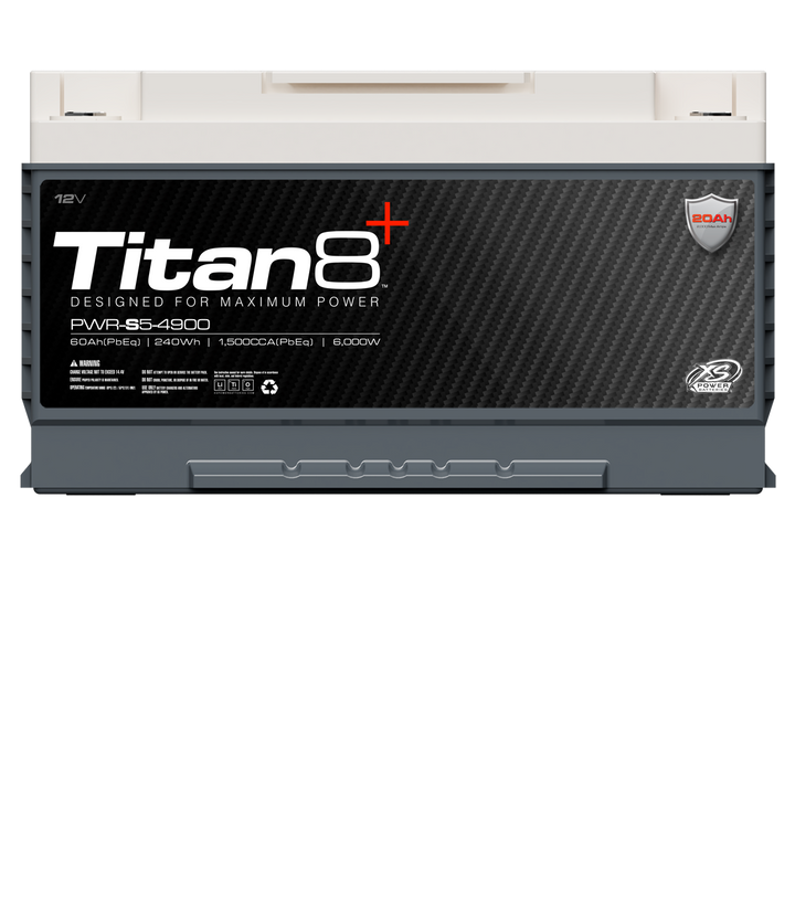 XS Power PWR-S5-4900 12V Titan8 Lithium Titanate (LTO) Battery