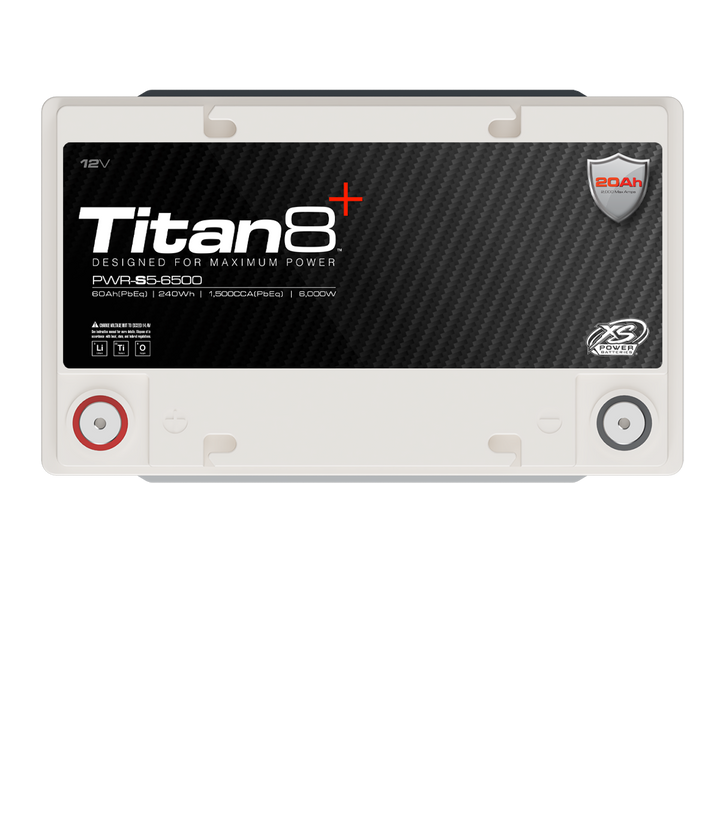 XS Power PWR-S5-6500 12V Titan8 Lithium Titanate (LTO) Battery