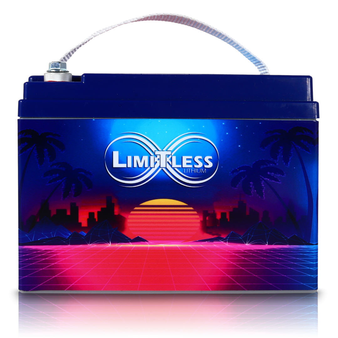 Limitless Lithium Retro Pro 30 12V LiFePO4 Car Audio Battery 30Ah Group 30L + 3.5A Maintainer (3)