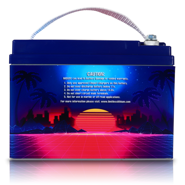Limitless Lithium Retro Pro 30 12V LiFePO4 Car Audio Battery 30Ah Group 30L (2)