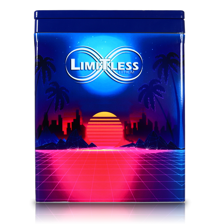Limitless Lithium Retro Pro 56 12V LiFePO4 Car Audio Battery 56Ah Group 24 (2)