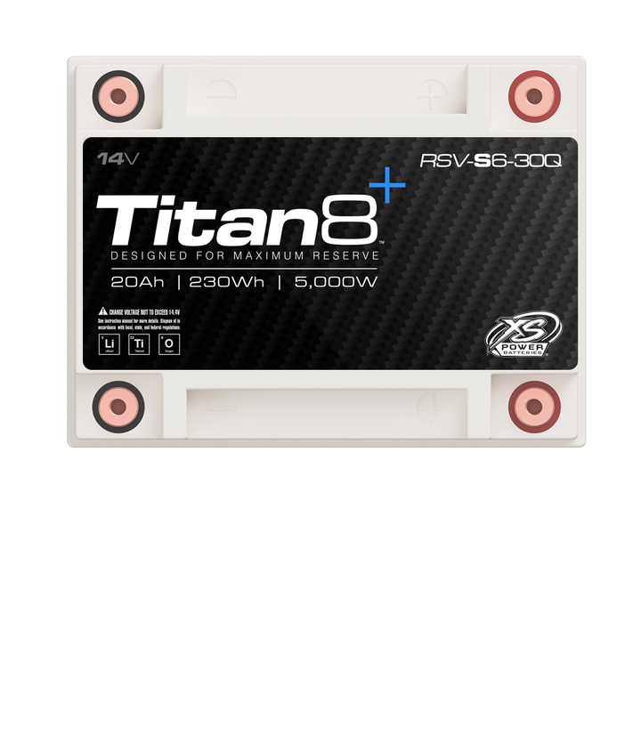 XS Power RSV-S6-30Q 14V Titan8 Lithium Titanate (LTO) Battery