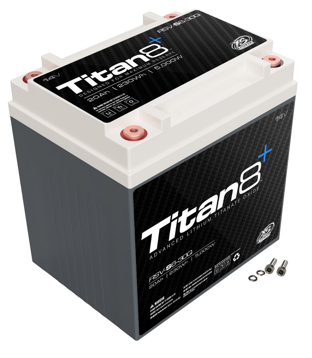 XS Power RSV-S6-30Q 14V Titan8 Lithium Titanate (LTO) Battery