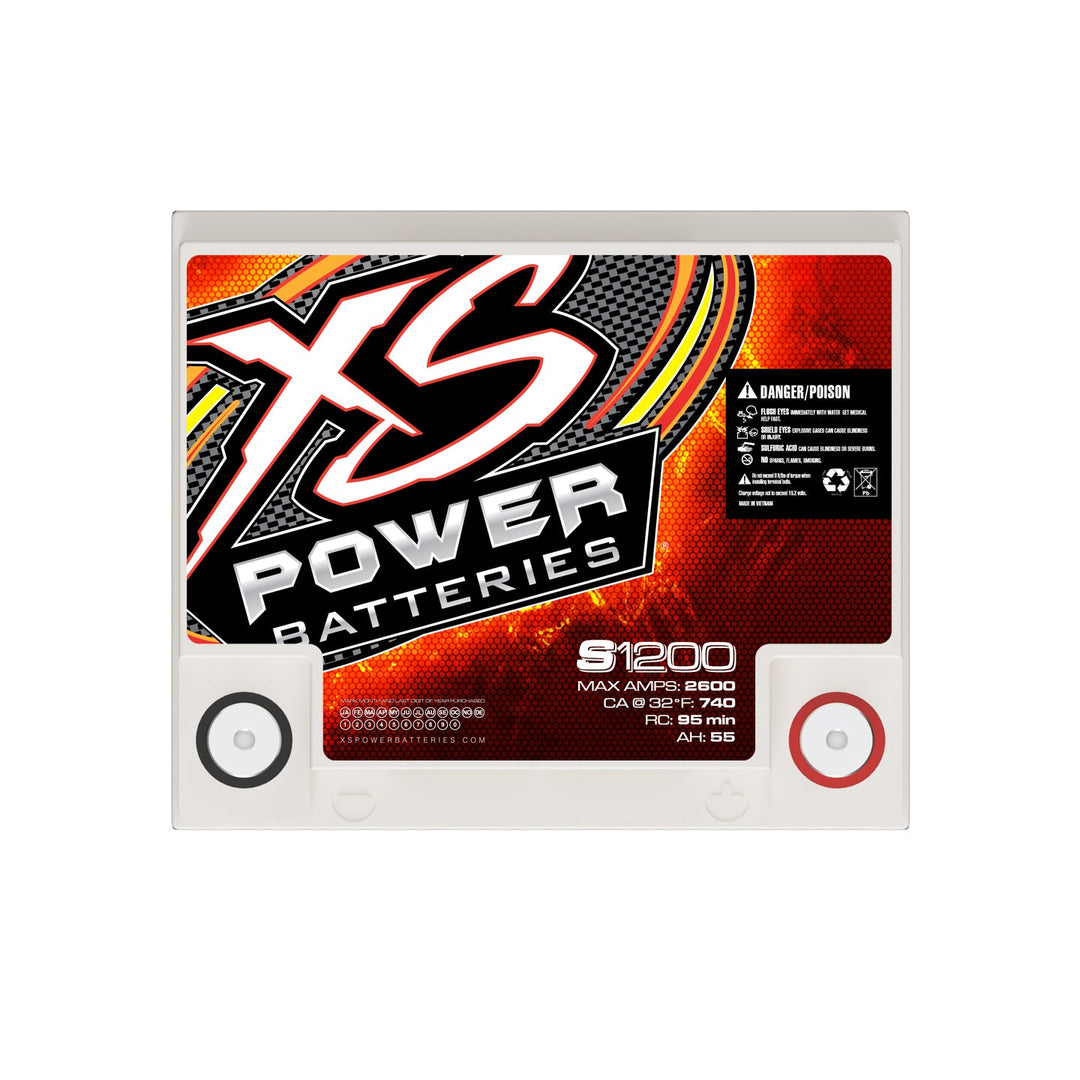 XS Power S1200 12V AGM Car Audio Battery