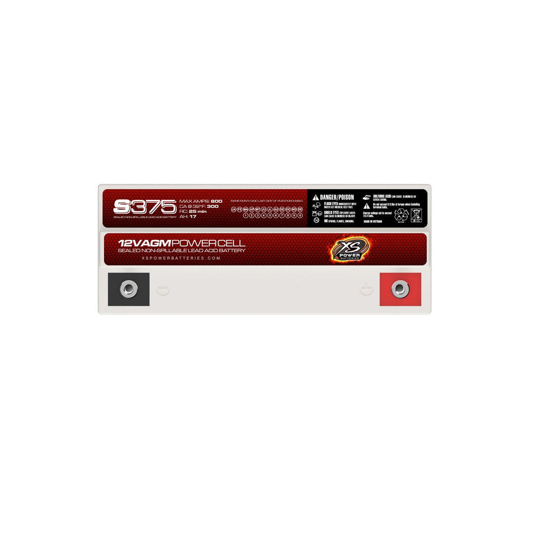 XS Power S375 12V AGM Car Audio Battery