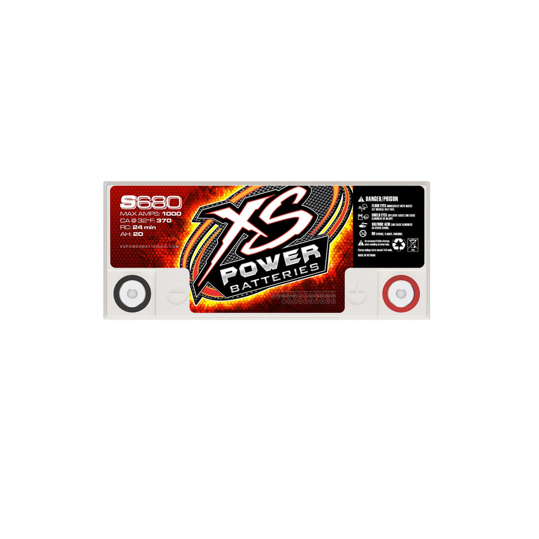 XS Power S680 12V AGM Car Audio Battery