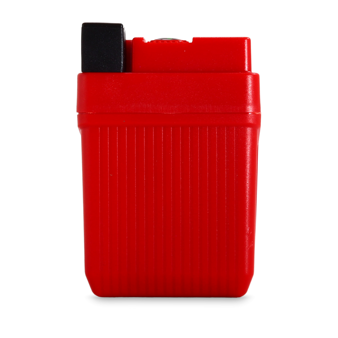 Limitless Lithium Shake Awake 6Ah 12V LiFePO4 Smart Motorcycle Battery (Case Y7) + 3.5A Maintainer (6)