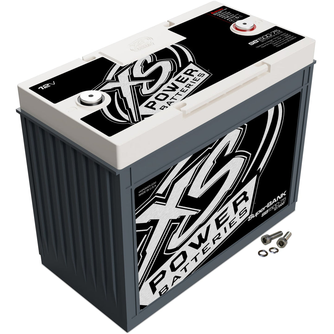 XS Power SB1500-75 1,500F 12V SuperBank Ultracapacitor